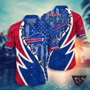 Buffalo Bills Star Spangled Hawaiian Shirt