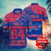 Buffalo Bills Star-Spangled Personalized Hawaiian Shirt