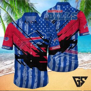 Buffalo Bills Stars And Stripes Hawaiian Shirt