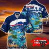 Buffalo Bills Tropical Beach Personalized Hawaiian Shirt