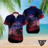 Buffalo Bills Tropical Bloom Gradient Hawaiian Shirt