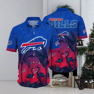 Buffalo Bills Tropical Flamingo Hawaiian Shirt