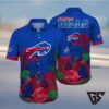 Buffalo Bills Tropical Leaves Hawaiian Shirt
