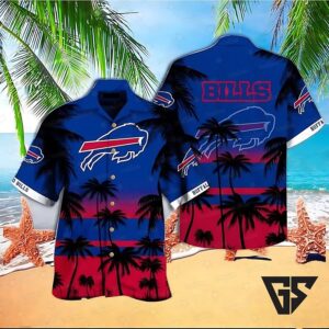 Buffalo Bills Tropical Sunset Hawaiian Shirt