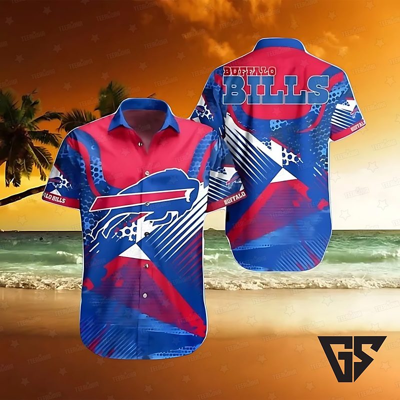 Buffalo Bills Wave Motion Hawaiian Shirt Buffalo Bills Wave Motion Hawaiian Shirt