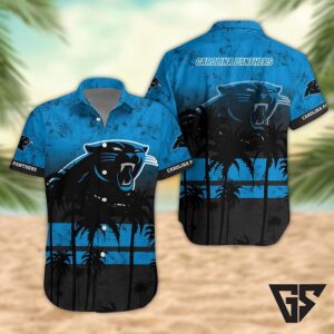 Carolina Panthers Desert Sunset Hawaiian Shirt-Teealoha