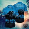 Carolina Panthers Midnight Tropics Hawaiian Shirt