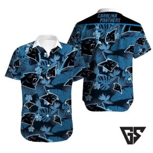 Carolina Panthers Ocean Breeze Hawaiian Shirt