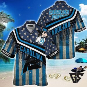 Carolina Panthers Panther Pride Aloha T-Shirt