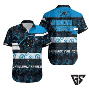 Carolina Panthers Tropical Paradise Hawaiian Shirt