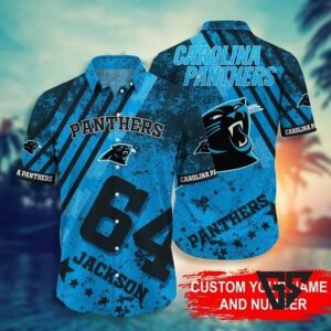 Carolina Panthers Tropical Storm Hawaiian Shirt