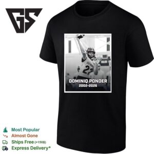 Dominiq Ponder Rip Colorado Buffaloes Quarterback 2002 2026 T-Shirt