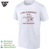 Frog Riding Goose Running I Am A Conduit For Nonsense T-Shirt