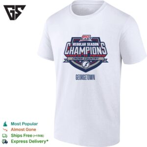 Georgetown University Big East Regular Season Champions Cross Country 2025 T-Shirt