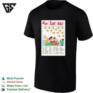 Good Flying Birds Summer EU UK Tour 2026 Poster T-Shirt