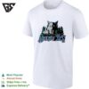 Grumpy Wolf Middle Finger Get The Fuck Out Of Minnesota Abolish Ice T-Shirt
