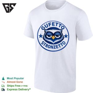 Gufetto Stronzetto Owl Logo T-Shirt