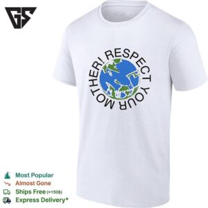 Harry Respect Your Mother World Shape T-Shirt