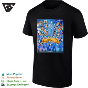 Indian Cricket Congratulations Icc Men’s T20 World Cup 2026 Graphic T-Shirt