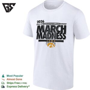 Iowa Hawkeyes March Madness NCAA Di Men’s Basketball Championship 2026 T-Shirt