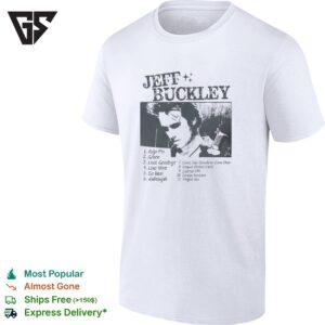 Jeff Buckley Mojo Pin Grace Last Goodbye Lover Sou Should’ve Come Over T-Shirt