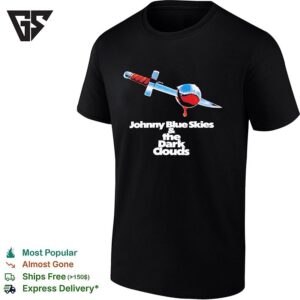 Johnny Blue Skies And The Dark Clouds Mutiny After Midnight Album Cover Art T-Shirt
