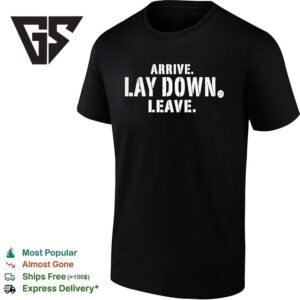 Johnny Gargano Wearing Arrive Lay Down Leave T-Shirt 1 1
