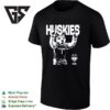 Jonathan The Husky Mascot Of Uconn Huskies Basketball Logo Slam T-Shirt