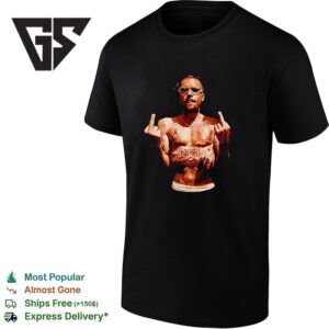 Justin Bieber Middle Finger Graphic T-Shirt 1 1