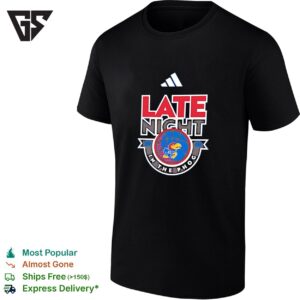Kansas Jayhawks Late Night In The Phog 2025 Graphic T-Shirt
