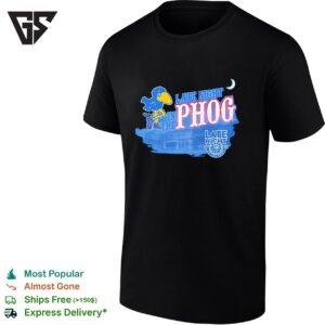 Kansas Jayhawks Late Night In The Phog Since 1912 Graphic T-Shirt