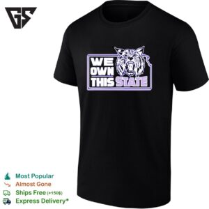 Kansas State Wildcats Basketball We Own This State T-Shirt