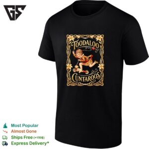 Kid Girl Driving Scooter Roller Girl Toodaloo Cuntaroos Funny T-Shirt