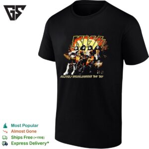 Kiss 1996 Alive Worldwide Birmingham Al USA Tour Vintage T-Shirt