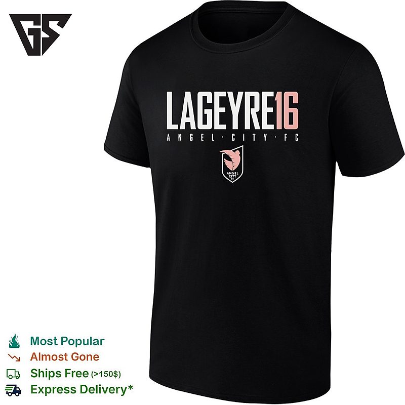 Lageyre16 Carina Lageyre Angel City Fc Logo T-Shirt Lageyre16 Carina Lageyre Angel City Fc Logo T-Shirt