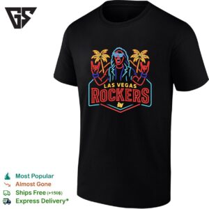 Las Vegas Rockers Logo Graphic T-Shirt
