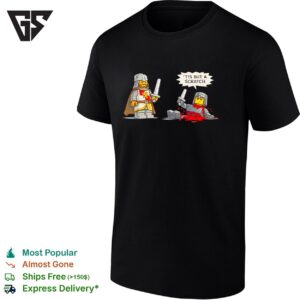 Lego Castle Minifigures Tis But A Scratch Medieval Knight Parody Dark Humor T-Shirt