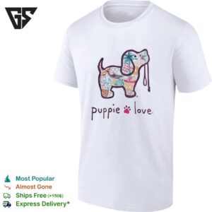 Life Is Better At The Beach Puppie Love Beach Theme T-Shirt