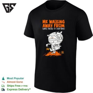 Lil Mummy Me Walking Away From Waves Vaguely At Everything T-Shirt