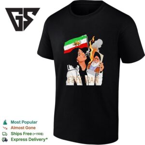Lion And Sun Flag Persian Free Iran T-Shirt
