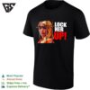 Lock Her Up Anti Pam Bondi Protest Epstein Files T-Shirt