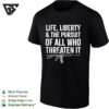 M4 Carbine Life Liberty And The Pursuit Of All Who Threaten It T-Shirt