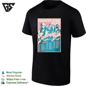 Marcus King Band 2026 Darling Blue Tour Summer Poster T-Shirt
