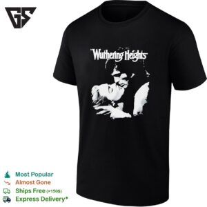 Margot Robbie And Jacob Elordi In Wuthering Heights 2026 Portrait T-Shirt