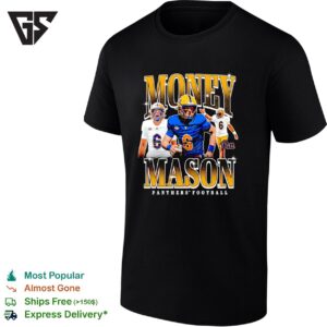 Mason Heintschel 6 Of Pittsburgh Panthers Football Graphic T-Shirt