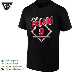 Matt Mclain 9 Of Cincinnati Reds Baseball Team T-Shirt