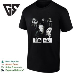 Matthew Lillard As Stu Macher Ghostface In Scream Movie T-Shirt 1 1