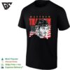 Matthew Tkachuk Florida Panthers USA Flag Signature T-Shirt