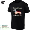 Merica Dog Dachshund Weenie The People Vintage T-Shirt