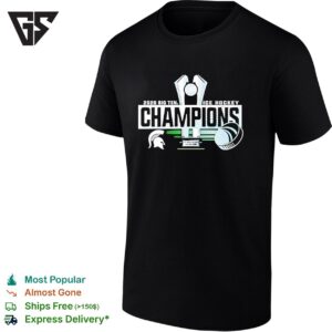 Michigan State Spartans 2026 Big Ten Ice Hockey Regular Season Champions T-Shirt